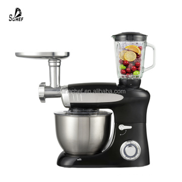 2021 New 3 in 1 Stand Mixer Kitchens Aid Teig Food Mixer mit Mixer und Fleischmühle